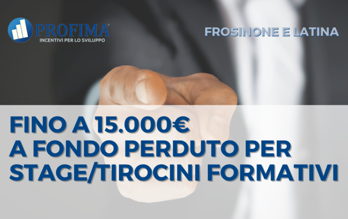 FROSINONE E LATINA Tirocini